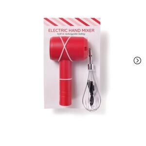 Electronic Hand Mixers Red - Bullseye's Playground